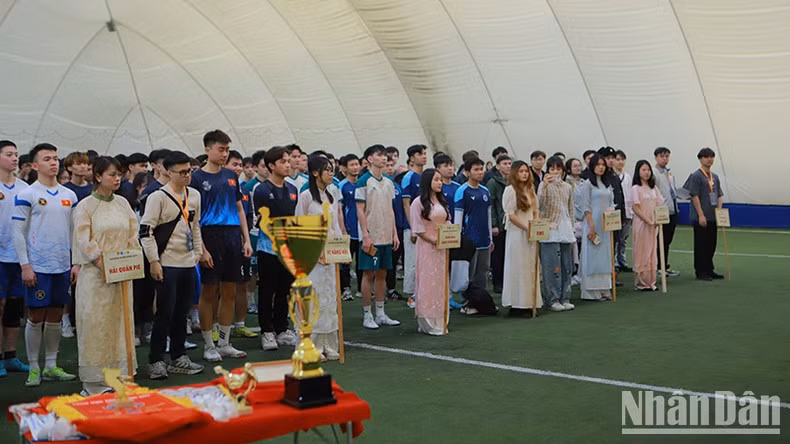 Церемония закрытия турнира.