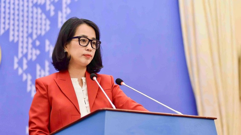 Официальный представитель МИД Вьетнама Фам Тху Ханг. Фото: МИД Вьетнама
