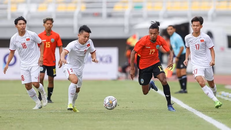 Сборная U20 Вьетнама выиграла со счетом 4:0.