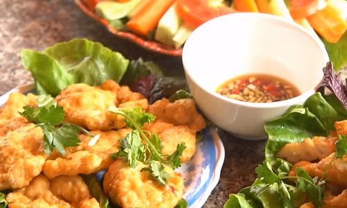 Кальмаровые котлеты. Фото: vnexpress.net