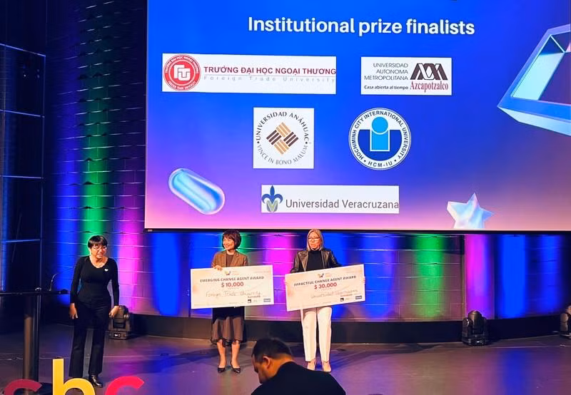 Церемония награждения. 