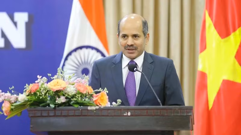 Посол Индии во Вьетнаме Сандип Арья. Фото: ВИА