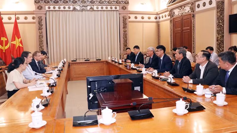 Общий вид приема. Фото: ВИА