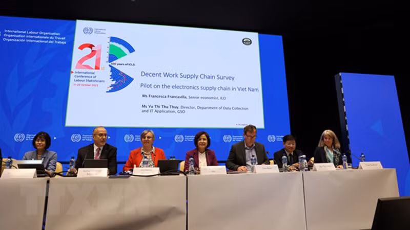 Представитель МОТ дал высокую оценку усилиям Вьетнама по сотрудничеству с МОТ в области статистики труда. Фото: ВИА