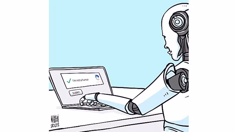 Карикатура Махмуда Рифаи