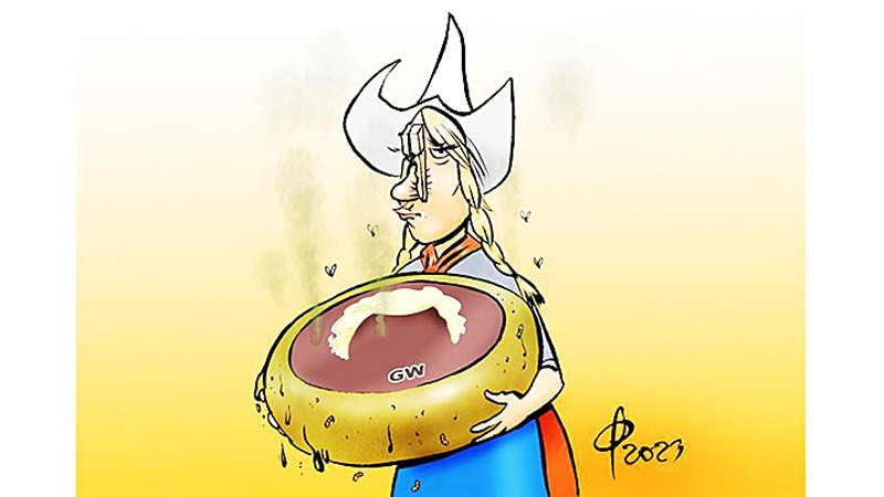 Карикатура Энрико Бертуччоли