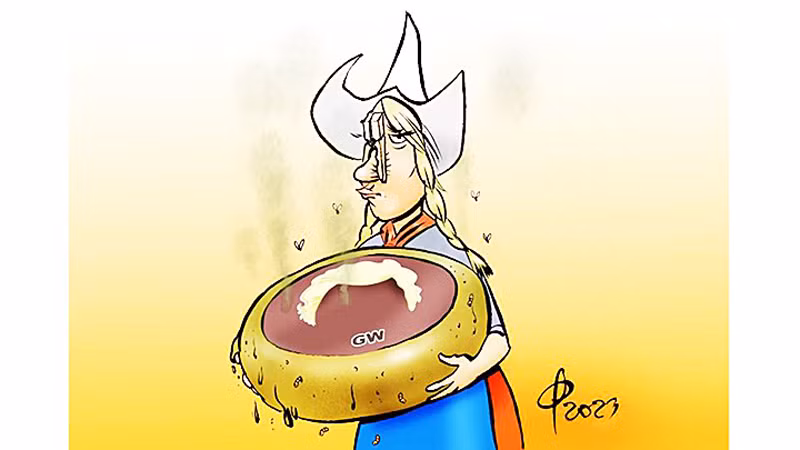 Карикатура Энрико Бертуччоли