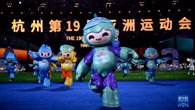 Талисман ASIAD 19.