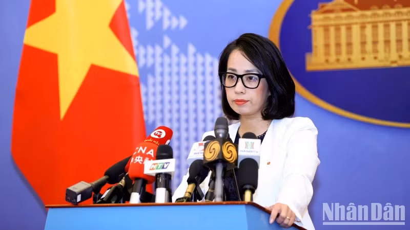 Официальный представитель МИД Вьетнама Фам Тху Ханг.