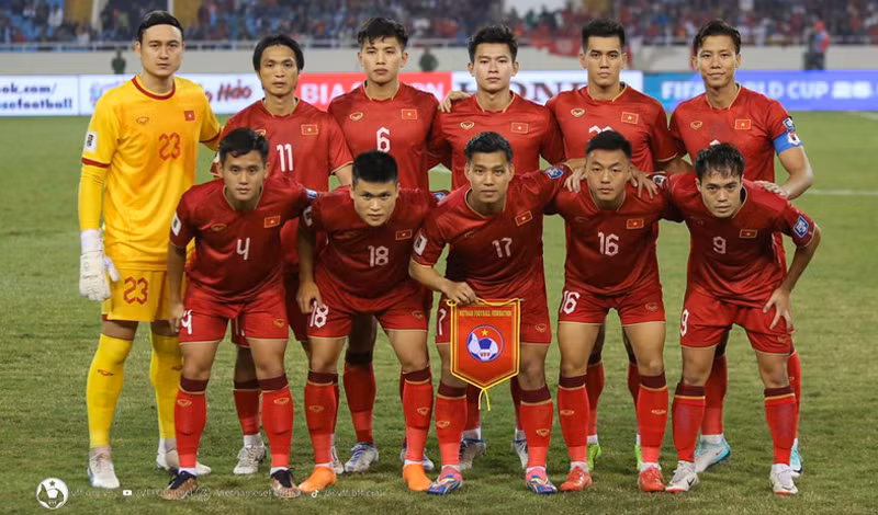 Сборная Вьетнама по футболу. Фото: Федерация футбола Вьетнама