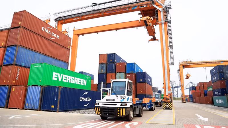 Контейнерный склад в порту Гемалинк (Бариа-Вунгтау). Фото: ВИА