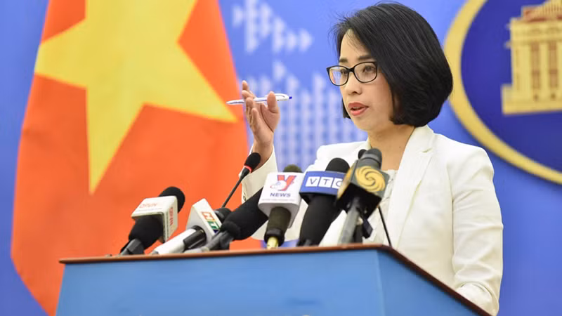 Официальный представитель МИД Вьетнама Фам Тху Ханг. Фото: VGP