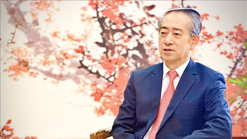 Посол Китая во Вьетнаме Сюн Бо. Фото: ВИА