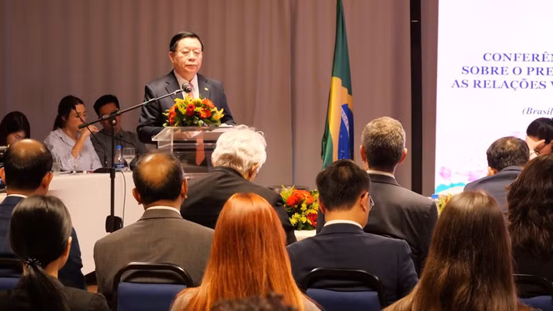 Товарищ Нгуен Чонг Нгиа выступает на семинаре. Фото: ВИА