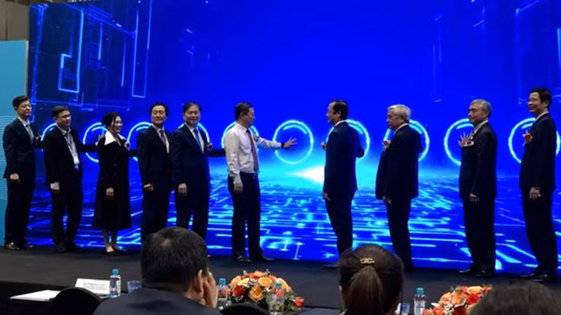 Церемония открытия выставки. Фото: ВИА