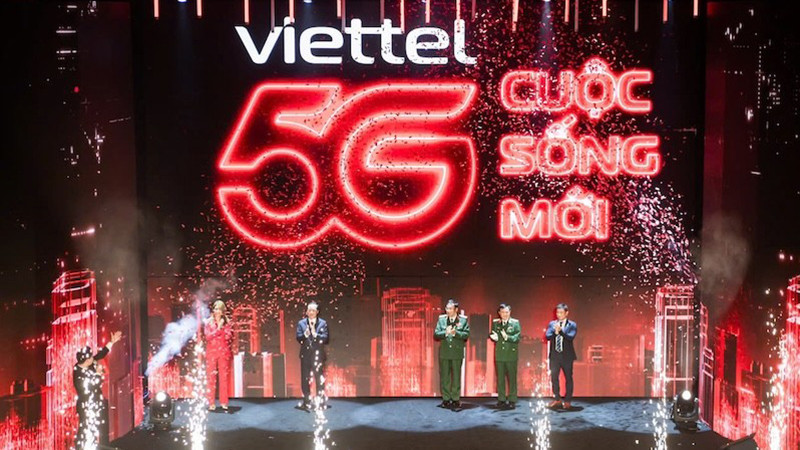 Церемония запуска сети 5G Viettel. 