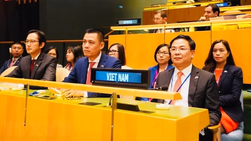 11 октября 2022 года Генеральная Ассамблея ООН избрала Вьетнам и еще 13 стран членами Совета ООН по правам человека на срок 2023-2025 годов. Фото: ВИА