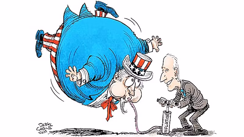 Карикатура Дэрила Кейгла