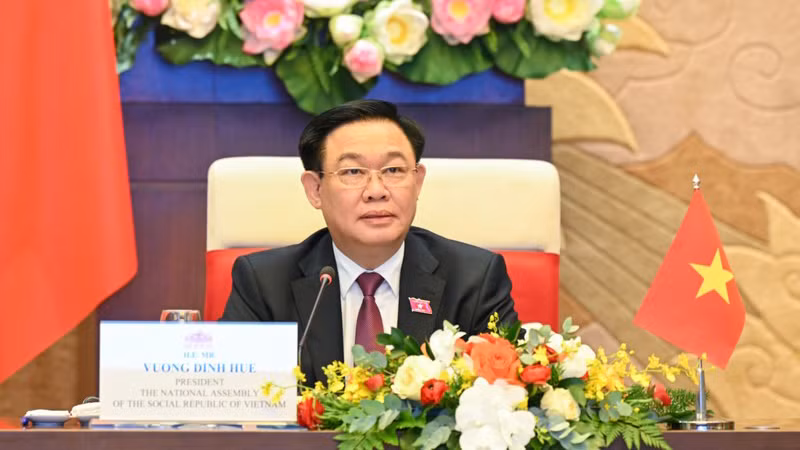 Председатель Национального собрания Вьетнама Выонг Динь Хюэ.