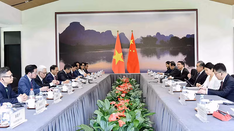 Общий вид переговоров. Фото: baoquocte.vn