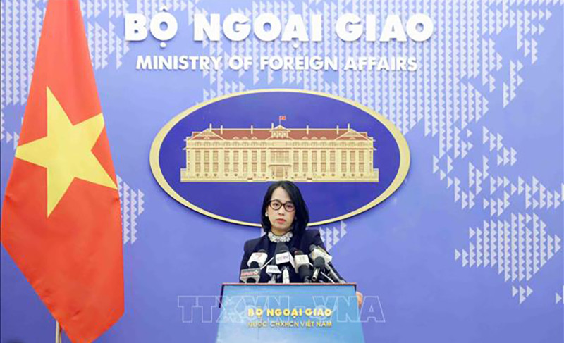 Официальный представитель МИД Вьетнама Фам Тху Ханг. Фото: ВИА