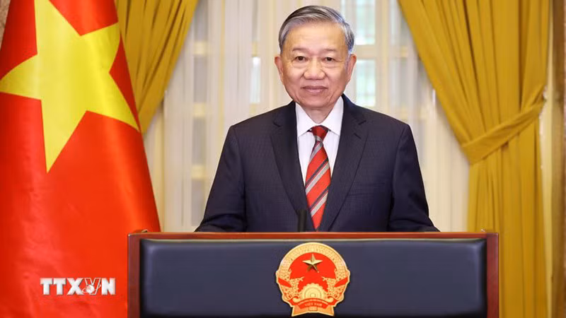Генеральный секретарь ЦК КПВ, Президент Вьетнама То Лам. Фото: ВИА