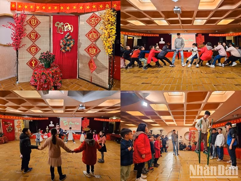 Многие полезные традиционные занятия привлекли внимание вьетнамских детей. Фото: Минь Зюи