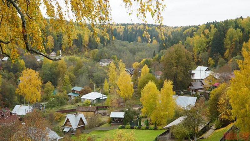 Город Плёс (Ивановская область, Россия). Фото: Кюэ Ань