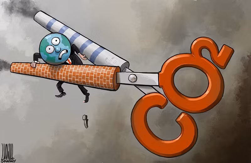 Карикатура Ло Цзе