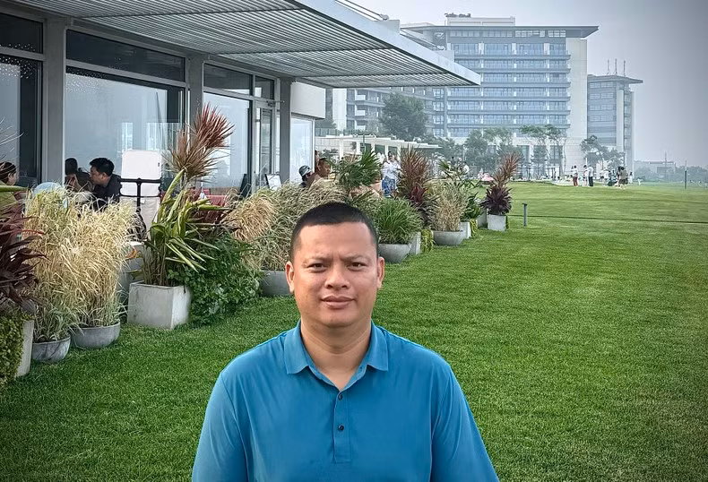 Г-н Ле Нгок Куен, член исполнительного комитета Временной вьетнамской бизнес-ассоциации в Китае.