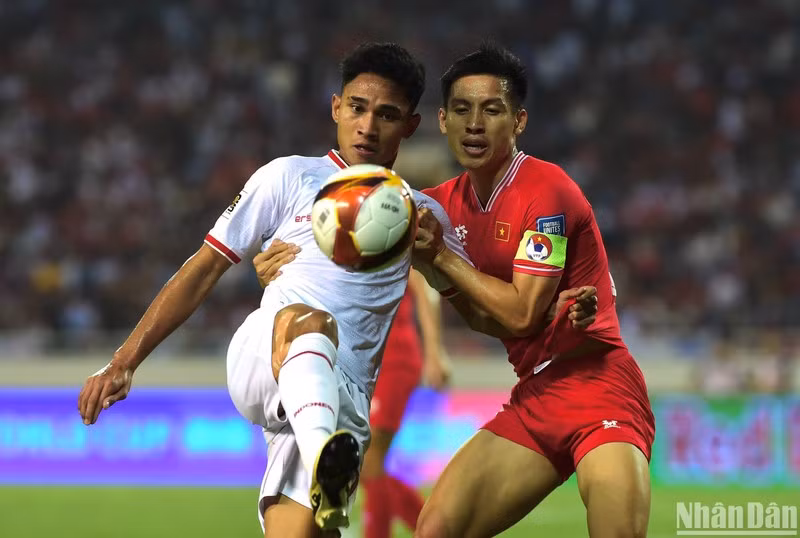 Матч завершился со счетом 0:3 в пользу индонезийских игроков. Фото: Чан Хай