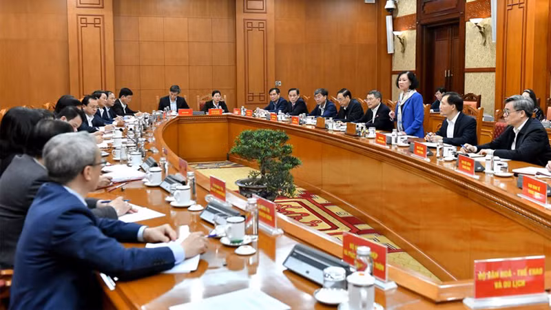 Участники конференции. Фото: Данг Кхоа