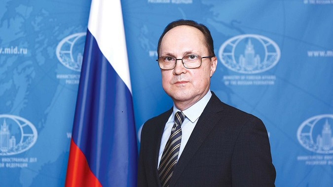 Чрезвычайный и Полномочный Посол РФ в СРВ Геннадий Степанович Бездетко. Фото: baoquocte.vn