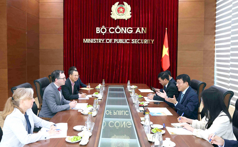 Общий вид рабочей встречи. Фото: cand.com.vn