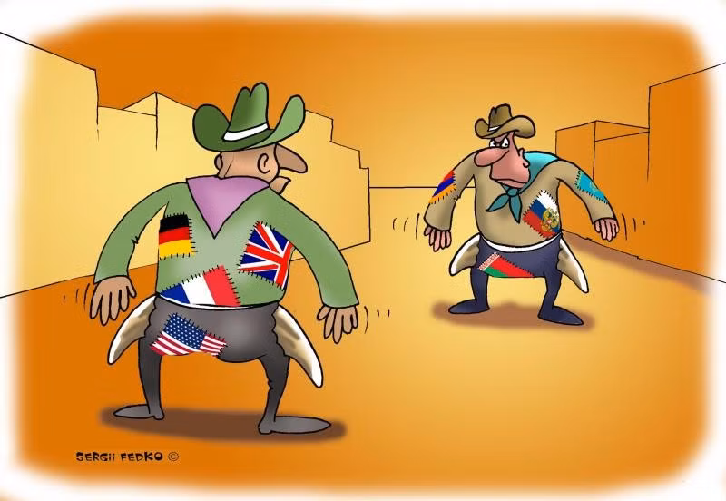 Карикатура Сергея Федько