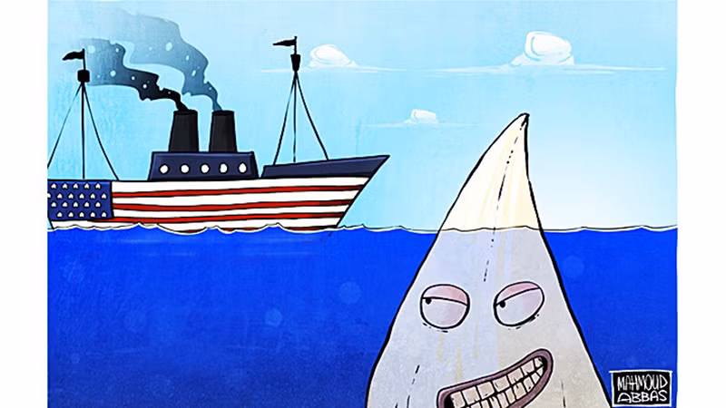 Карикатура Махмуда Аббаса