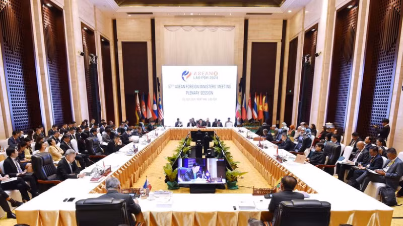 Общий вид 57-й конференции министров иностранных дел стран АСЕАН. Фото: ВИА