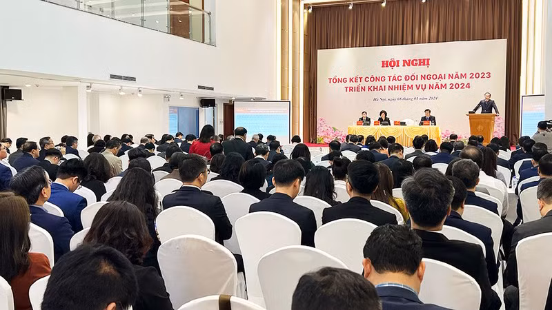 Общий вид конференции Отдела ЦК КПВ по внешним связям.