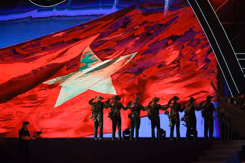 Художественный номер на мероприятии. Фото: VGP