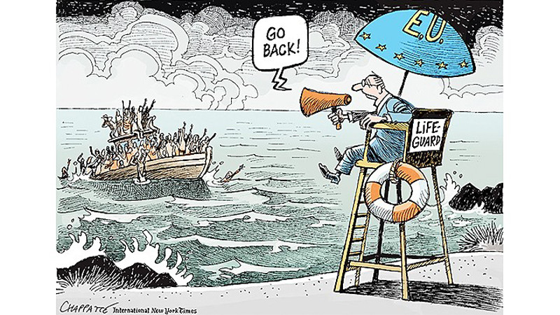 Карикатура Chappatte