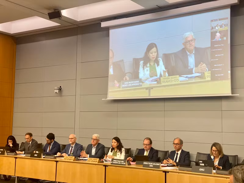 Участники заседания. Фото: МИД Вьетнама