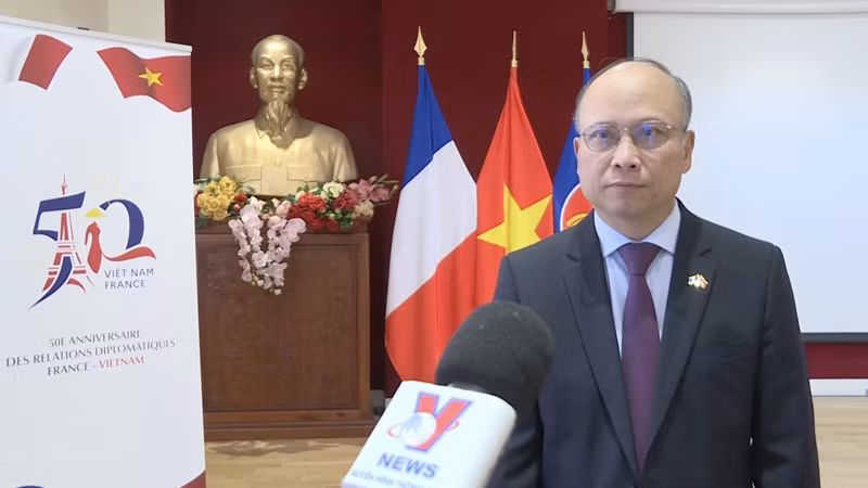Посол Вьетнама во Франции Динь Тоан Тханг. Фото: ВИА