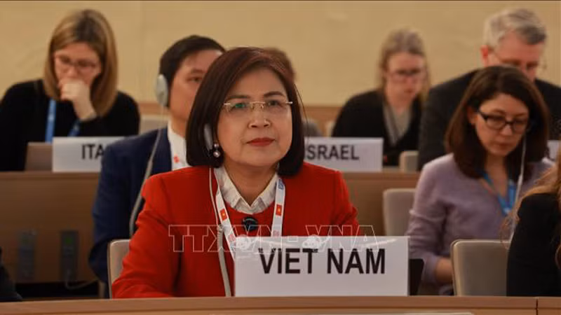 Посол Ле Тхи Тует Май. Фото: ВИА