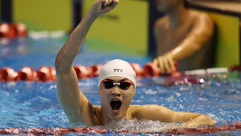 Фам Тхань Бао выиграл две золотые медали и побил два рекорда Игр Юго-Восточной Азии. Фото: ВИА