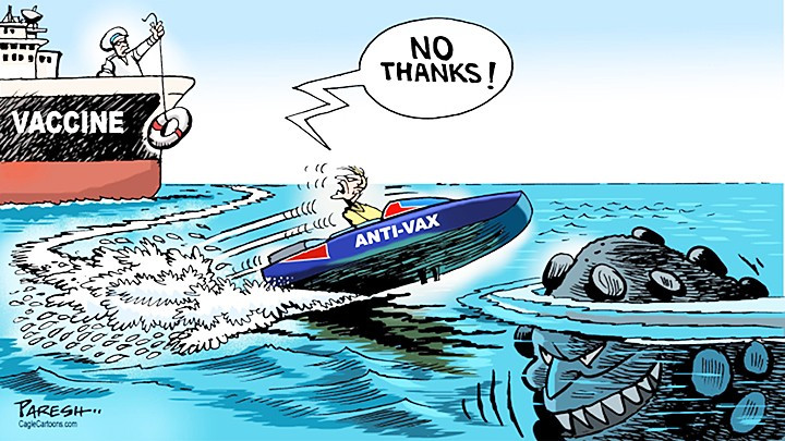 Карикатура Пареша Натха