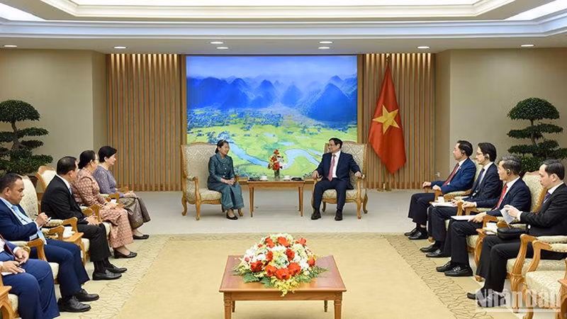 Общий вид приема. Фото: Чан Хай Общий вид приема. Фото: Чан Хай