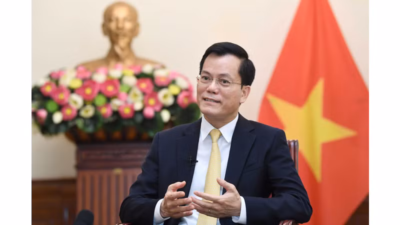 Заместитель министра иностранных дел Вьетнама Ха Ким Нгок. Фото: МИД Вьетнама