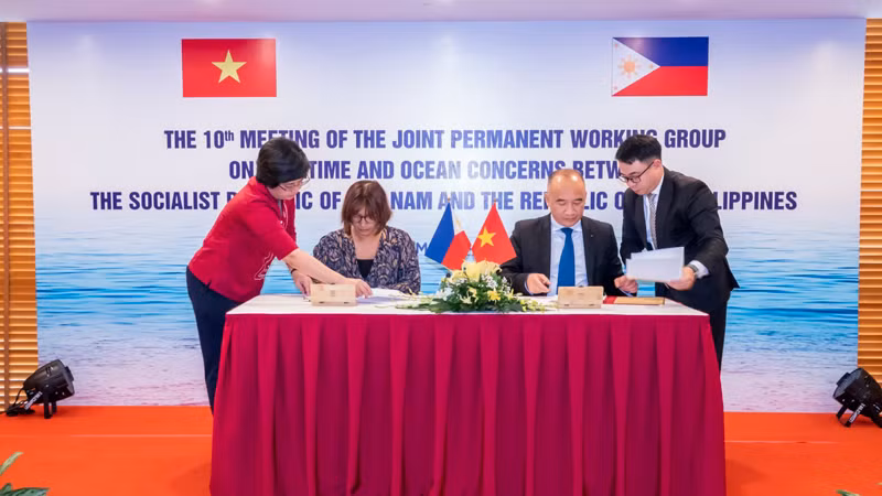 Заседание прошло в городе Халонг провинции Куангнинь. Фото: МИД Вьетнама