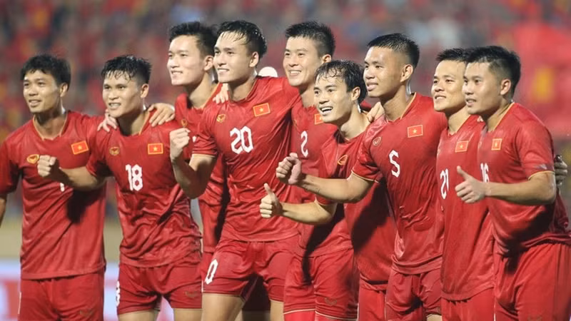Мужская сборная Вьетнама по футболу. Фото: Федерация футбола Вьетнама
