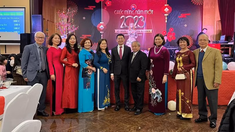 Мероприятие вьетнамской диаспоры в Словакии по встрече Нового года по лунному календарю. Фото: ВИА